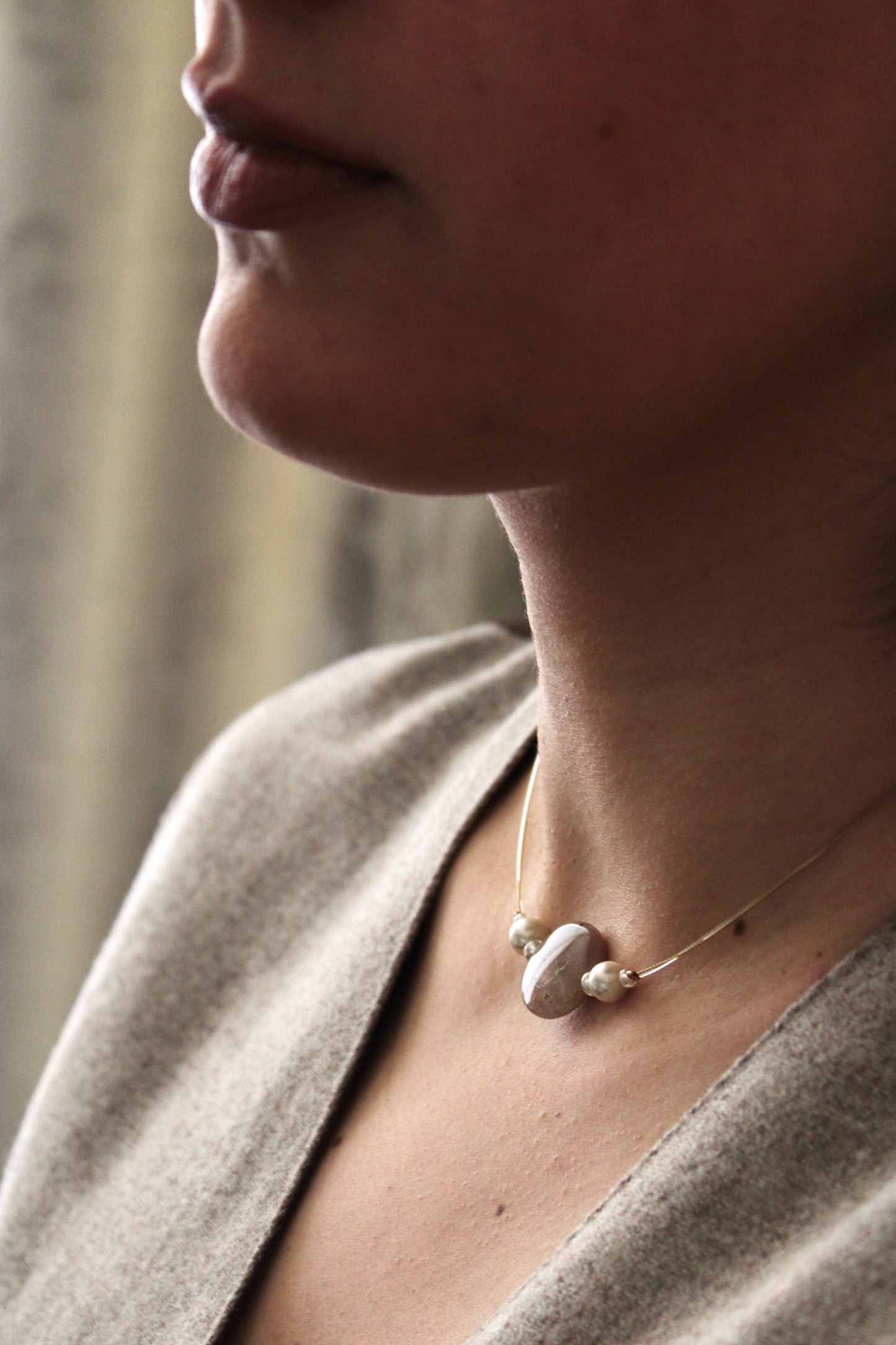 Collier ras de cou - Lumière