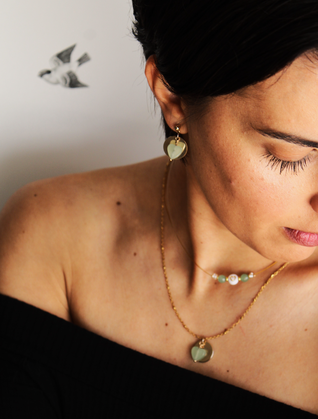 Collier ras de cou - Liberté