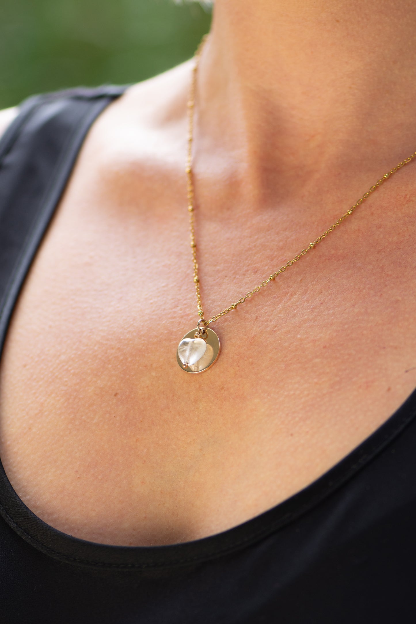 Collier médaille - Douceur