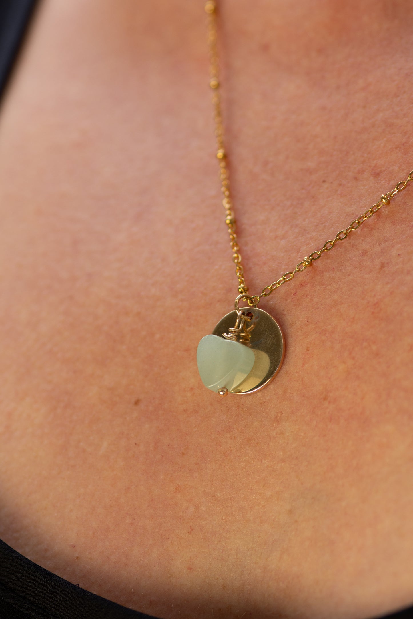 Collier médaille - Liberté