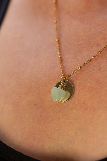 Collier médaille - Liberté